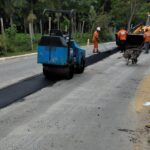 obras de asfaltamento